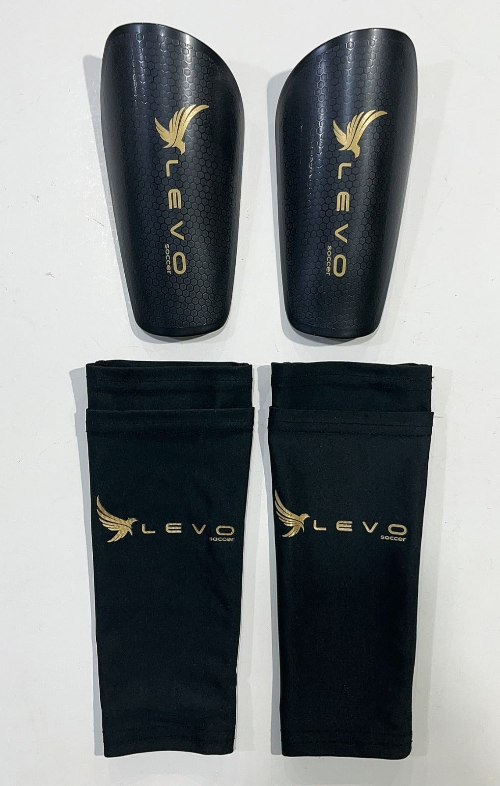 Slide-in shin guard