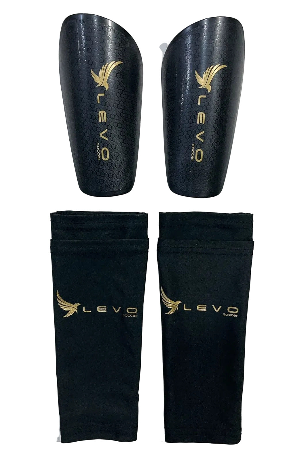 Slide-in shin guard