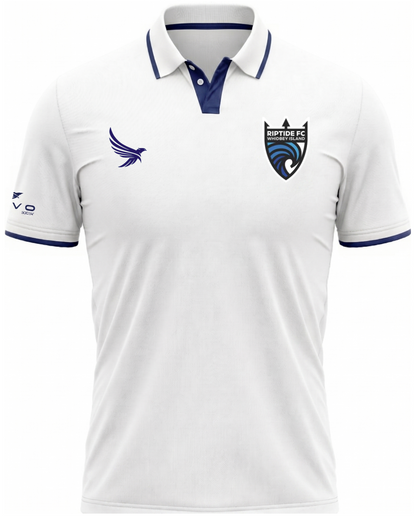 Riptide Sideline Polo- White