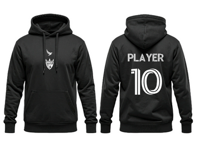 Riptide Cotton/Poly Hoodie- Black