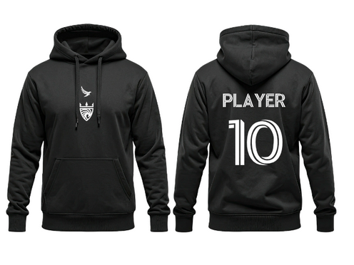 Riptide Cotton/Poly Hoodie- Black
