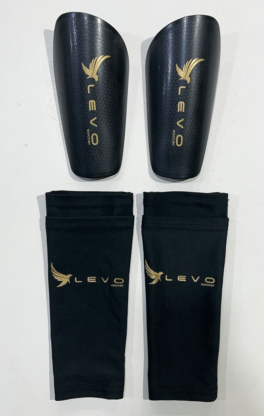 Slide-in shin guard